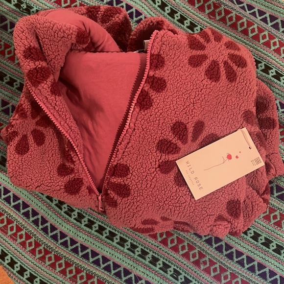 NWT✨ Women’s Hooded Teddy Jacket 🧸 - Picture 5 of 6